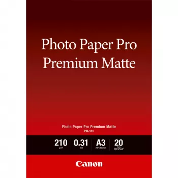 Canon PM-101 Premium Matte Photo Paper A3 – 20 lapų