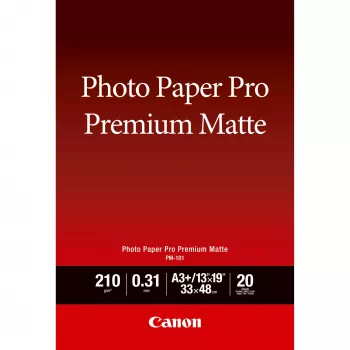 Canon PM-101 Premium matinis foto popierius A3+ - 20 lapų