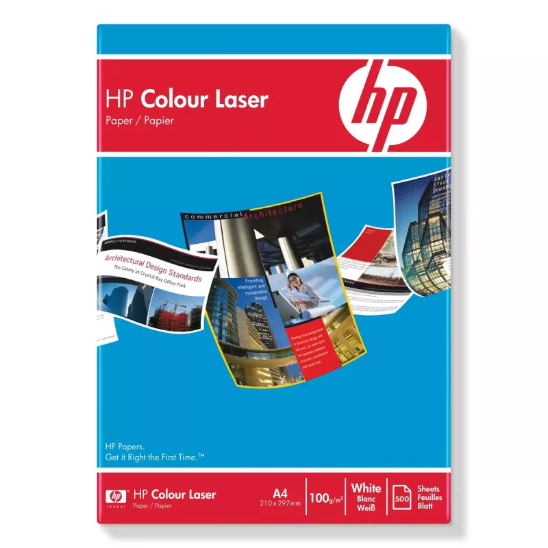 HP Color Choice spalvoto spausdinimo popierius A4 (210×297 mm) 500 lapų, baltas, 100 g/m²