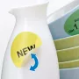 Lipnūs etikečių lapai HERMA Nuimamos etiketės A4 Ø 60 mm