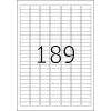 Lipnūs etikečių lapai HERMA Labels Premium A4 25,4x10 mm 4725 vnt.