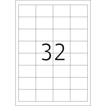 Lipnūs etikečių lapai HERMA Labels Premium A4 48,3x33,8 mm