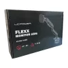 Monitorinis laikiklis LC-Power LC-EQ-A49B 124,5 cm Juodas Gnybtas 20 kg