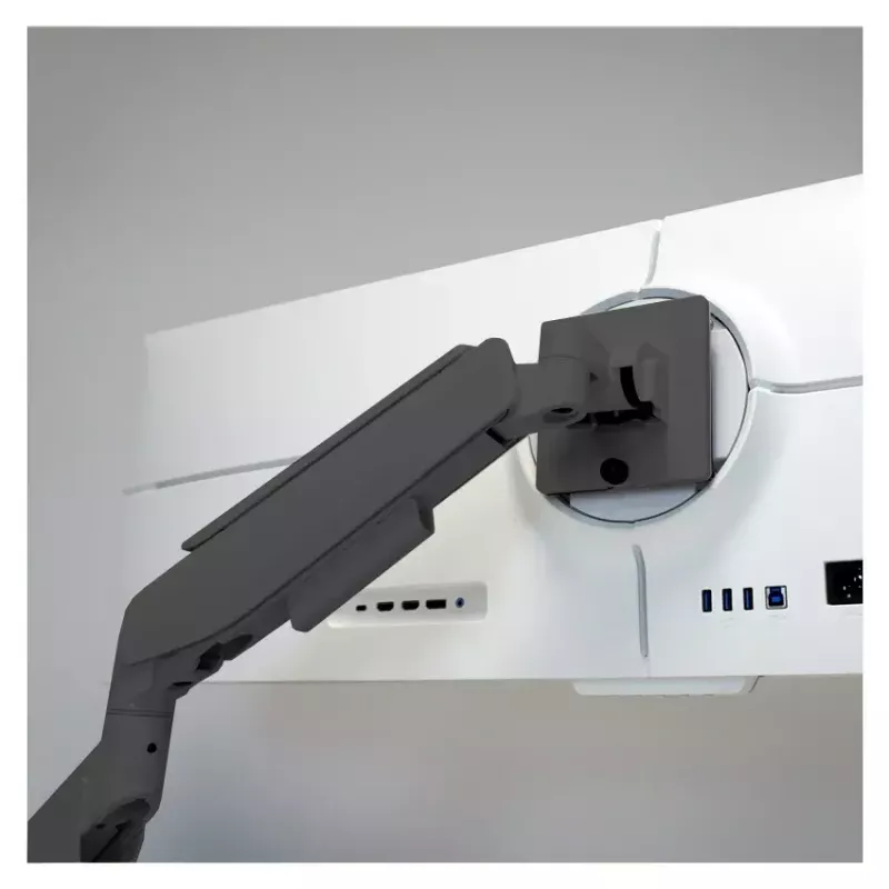 Monitorinis laikiklis LC-Power LC-EQ-A49B 124,5 cm Juodas Gnybtas 20 kg