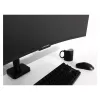 Monitorinis laikiklis LC-Power LC-EQ-A49B 124,5 cm Juodas Gnybtas 20 kg