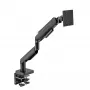Monitorinis laikiklis LC-Power LC-EQ-A49B 124,5 cm Juodas Gnybtas 20 kg