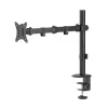 Monitoriaus laikiklis LC-Power LC-EQE-A32B 32 colių juodas spaustuvinis 9 kg