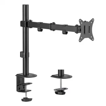 Monitoriaus laikiklis LC-Power LC-EQE-A32B 32 colių juodas spaustuvinis 9 kg