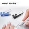 INTENSO Office Line USB atmintukų rinkinys 5×64 GB, USB-A, USB 3.2 Gen 1, sukamas, įvairiaspalvis