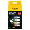 INTENSO Office Line USB atmintukų rinkinys 5×64 GB, USB-A, USB 3.2 Gen 1, sukamas, įvairiaspalvis
