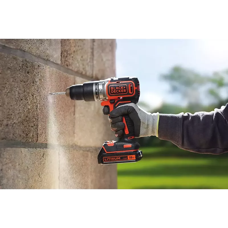 Atsuktuvas Black & Decker BL188KB-QW 18V Ličio, Oranžinis