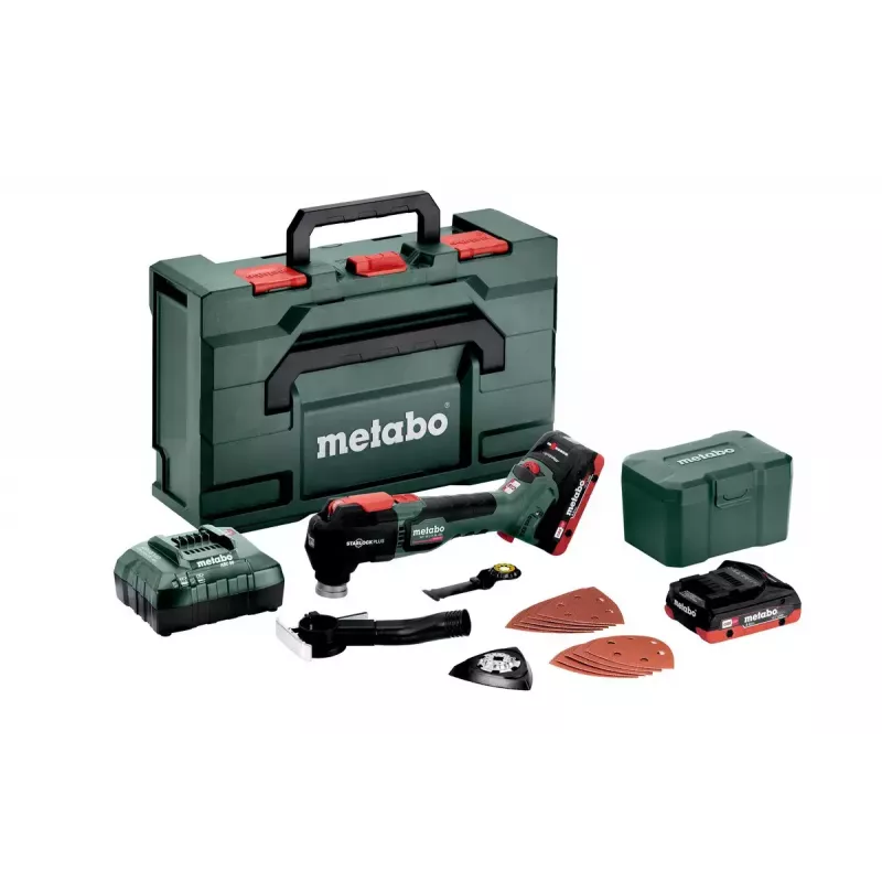 Metabo MT 18 LTX BL QSL akumuliatorinis daugiafunkcis įrankis, 18 V, su 2 akumuliatoriais