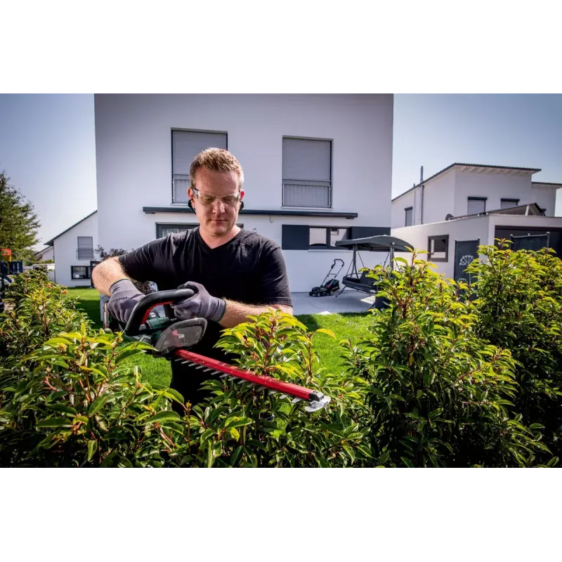Metabo HS 18 LTX 45 akumuliatorinės dviejų ašmenų žirklės krūmams ir žolei pjauti 18 V