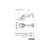 Belaidė žoliapjovė-žirklinė Metabo POWERMAXX SGS 12 Q 12 V Li-Ion 1,15 cm