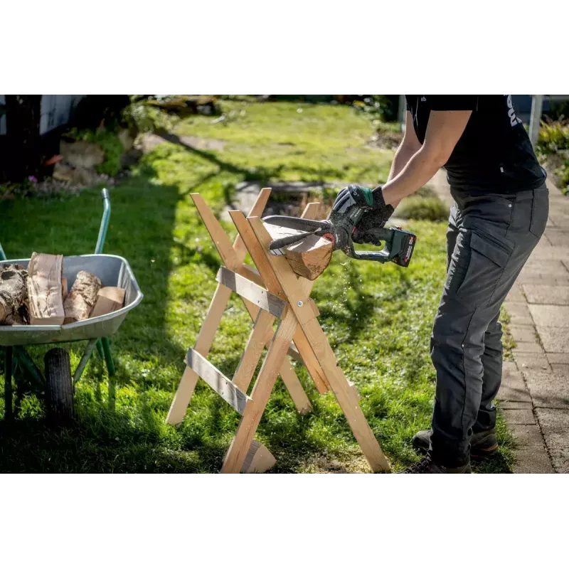 Metabo MS 18 LTX 15 akumuliatorinis grandininis pjūklas, 18 V, 1x 2.0 Ah