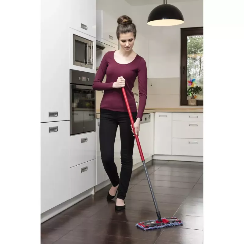 Valymo sistema Vileda SuperMocio Revolution Single tank Black Red White