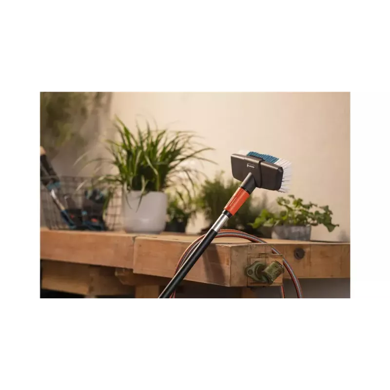 GARDENA Cleansystem valymo šepetys su rankena 18828-20 Plastikas Pilka Žalia Oranžinė