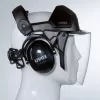 Apsauginis veido skydas Uvex 9790212 Juodas