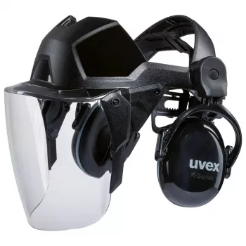 Apsauginis veido skydas Uvex 9790212 Juodas