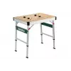 Stalas lauko darbams Metabo MWB 100, smėlio metaliko, stačiakampis, 710 mm plotis