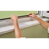 Tinklelis nuo uodų langui TESA 55360-00001-00 Plotis 1200 mm Aukštis 1400 mm Antracitas