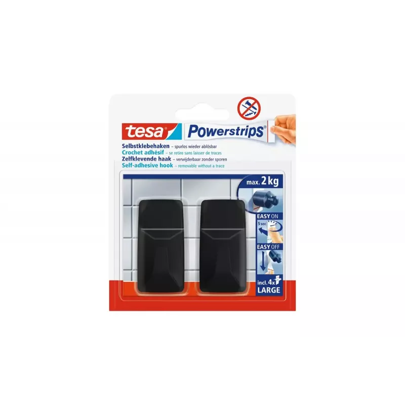 Universal kabliukas TESA Powerstrips Indoor 05433-100-0