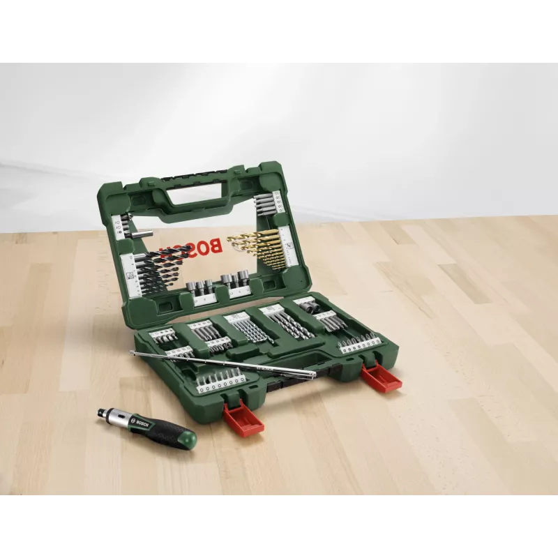 Bosch 2 607 017 195 grąžtų rinkinys Grąžtų rinkinys 91 vnt.