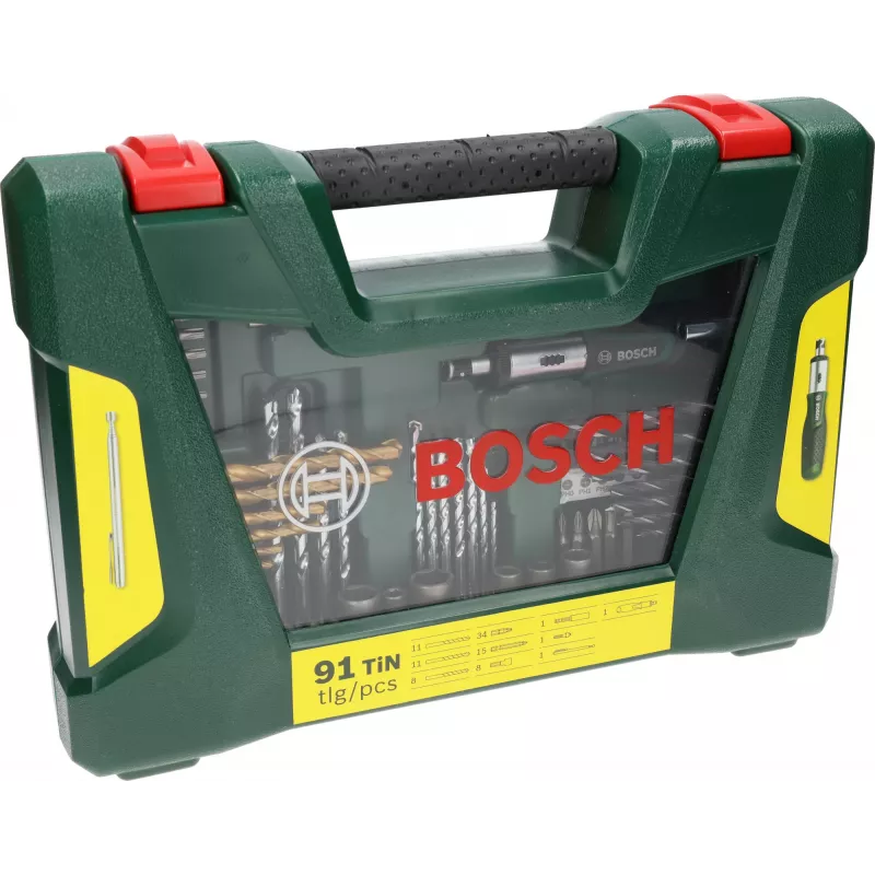 Bosch 2 607 017 195 grąžtų rinkinys Grąžtų rinkinys 91 vnt.