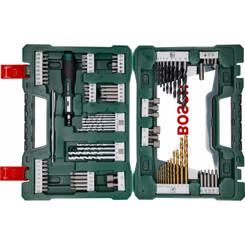 Bosch 2 607 017 195 grąžtų rinkinys Grąžtų rinkinys 91 vnt.