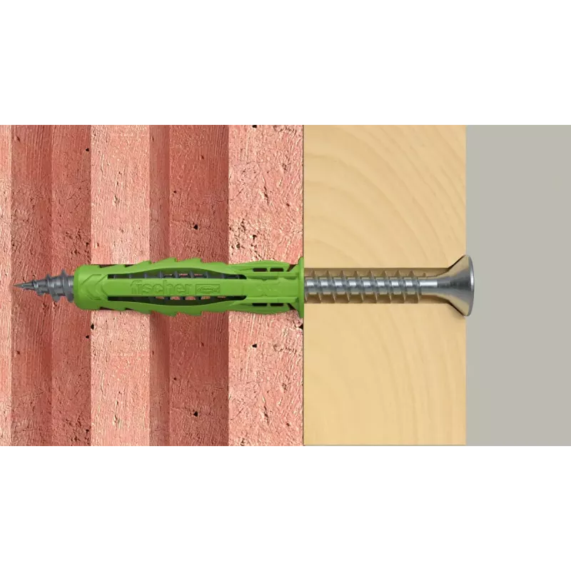 Fischer 567807 SX Plus Green plečiamasis kaištis 6x30 mm betonui, plytoms – 90 vnt.