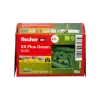 Fischer 567807 SX Plus Green plečiamasis kaištis 6x30 mm betonui, plytoms – 90 vnt.