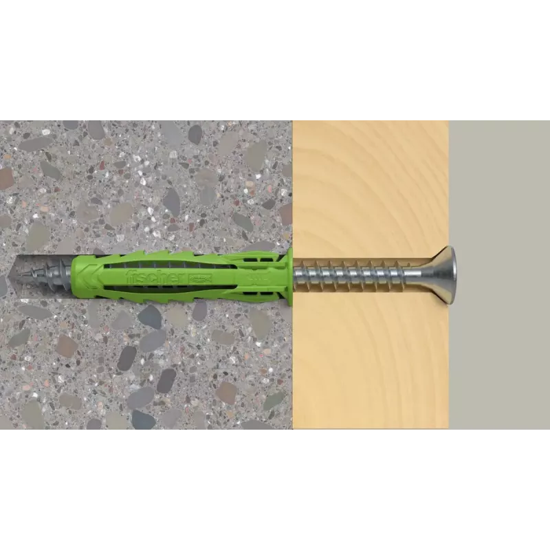 Fischer 567807 SX Plus Green plečiamasis kaištis 6x30 mm betonui, plytoms – 90 vnt.