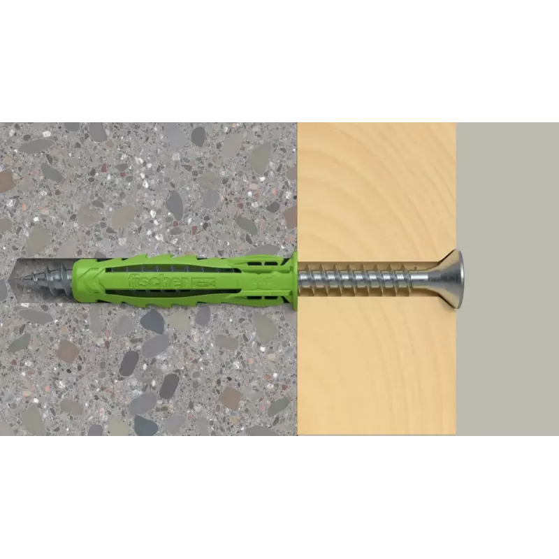 Fischer 567809 SX Plus Green išsiplėtimo kaištis 8 mm 40 mm žalias 90 vnt.