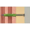Varžtų ir kaiščių rinkinys Fischer 567813 45 vnt. Žalias