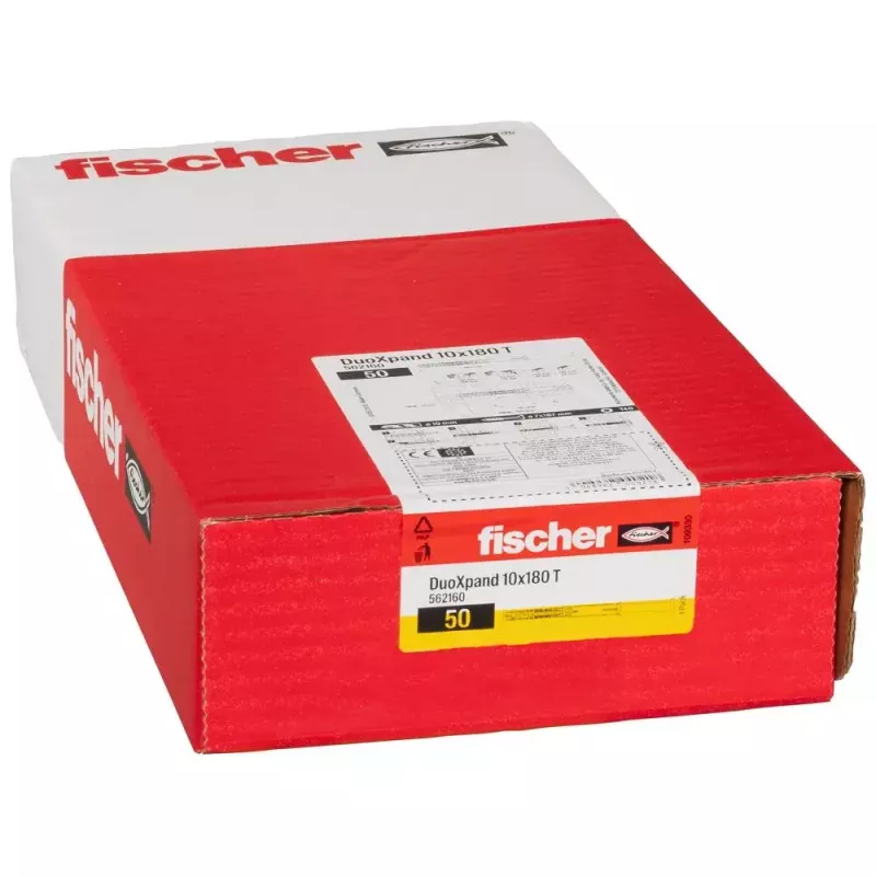 Fischer 562160 plečiamasis inkaras 180 mm nailonas 50 vnt.