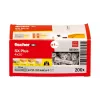Fischer 568004 plėtimosi kaištis nailoninis 4x20 mm 200 vnt.