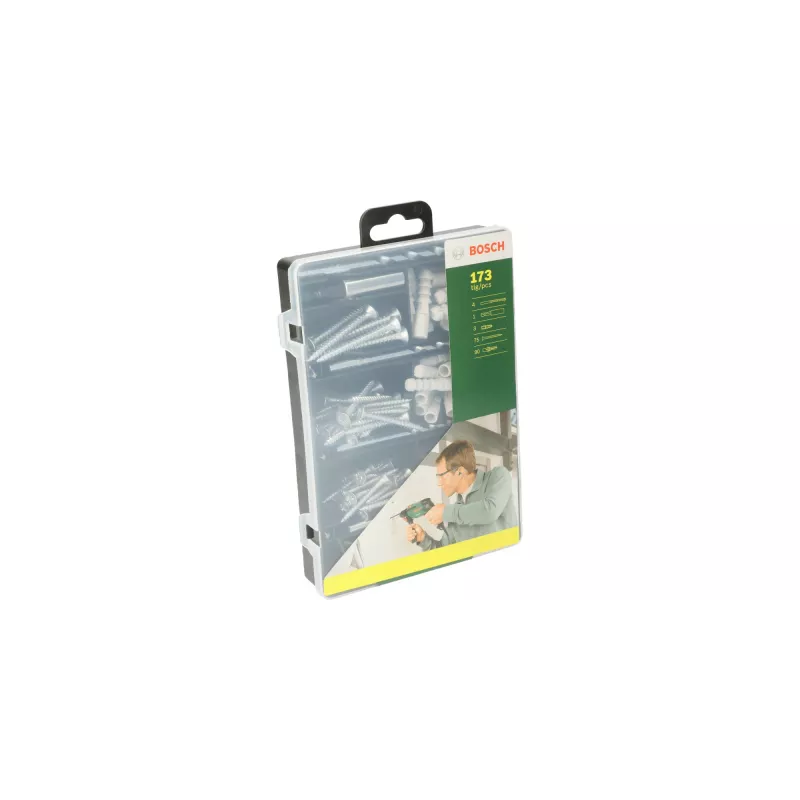 Bosch 2 607 019 511 gręžtuvų ir tvirtinimo detalių rinkinys 173 vnt.