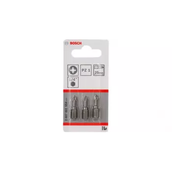 Bosch antgalis atsuktuvui Extra Hard PZ 3 x 25 mm, 3 vnt.