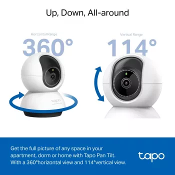 TP-Link TC72 LED lemputės formos IP stebėjimo kamera, vidaus, 2560 x 1440 pikselių, luboms/ant stalo