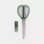 Brabantia Tasty+ virtuvinės žirklės 225 mm, žalios, prieskoninėms žolelėms