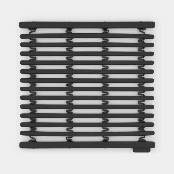 Brabantia 302589 kriauklės kilimėlis Antracitas 300x300x15 mm
