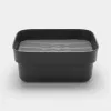 Indų plovimo dubuo Brabantia 302664 stačiakampis pilkas 374x344x161 mm