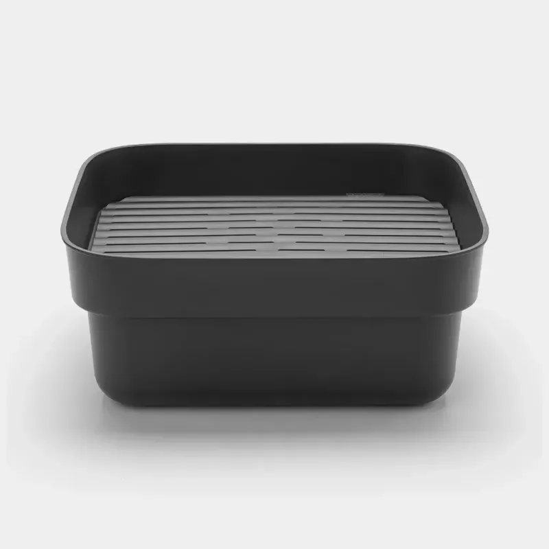 Indų plovimo dubuo Brabantia 302664 stačiakampis pilkas 374x344x161 mm