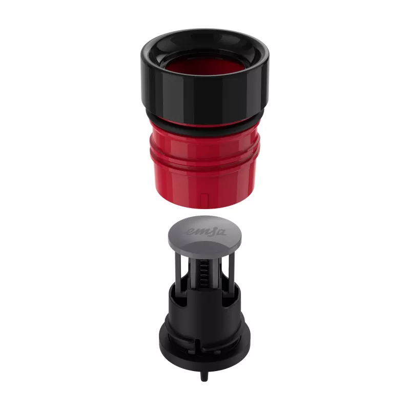 EMSA Bludrop Color N31109 kasdieninis 700 ml nerūdijančio plieno butelis juodas