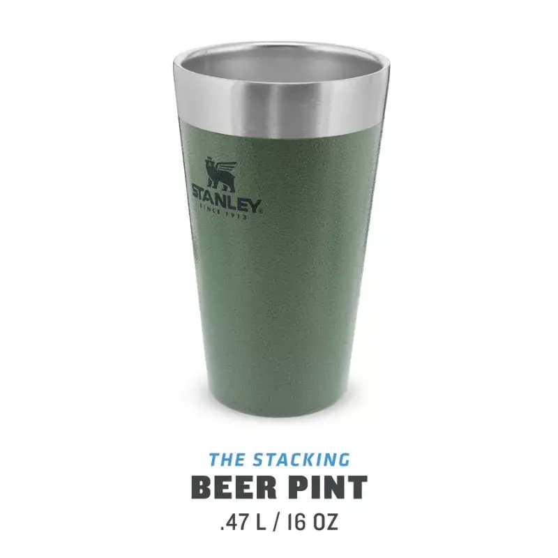 Termo puodelis STANLEY Stacking Tumbler 0,47 L žalias