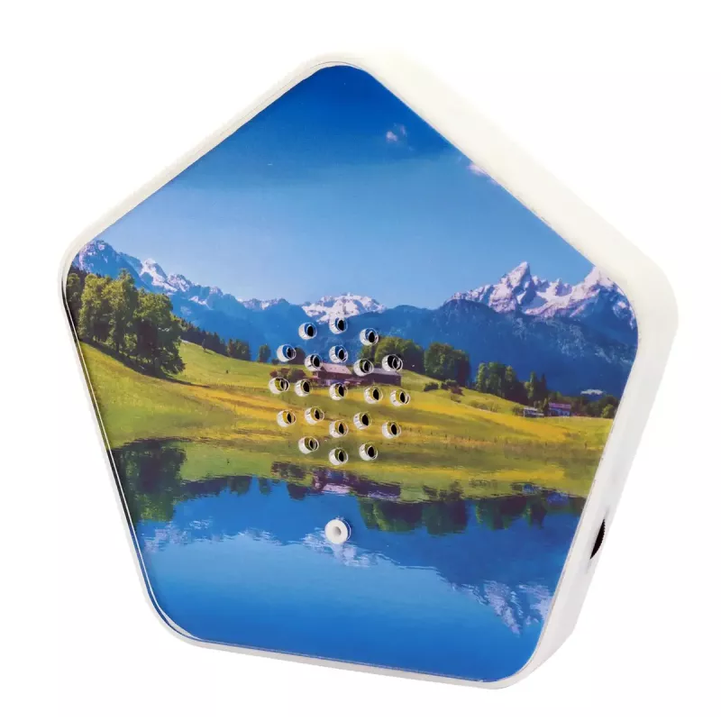 Garsų mašina Olympia Sounds of Nature, balta, kompaktiška 135×30×130 mm
