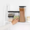 Brabantia Tasty+ kvadratinis plastikinis indas, 4 vnt.