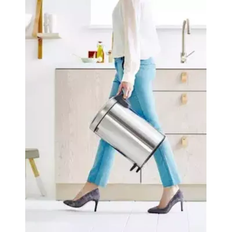 Šiukšliadėžė Brabantia 112041 12 L apvali nerūdijantis plienas