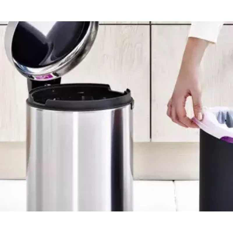 Šiukšliadėžė Brabantia 112041 12 L apvali nerūdijantis plienas
