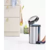 Šiukšliadėžė Brabantia 112041 12 L apvali nerūdijantis plienas